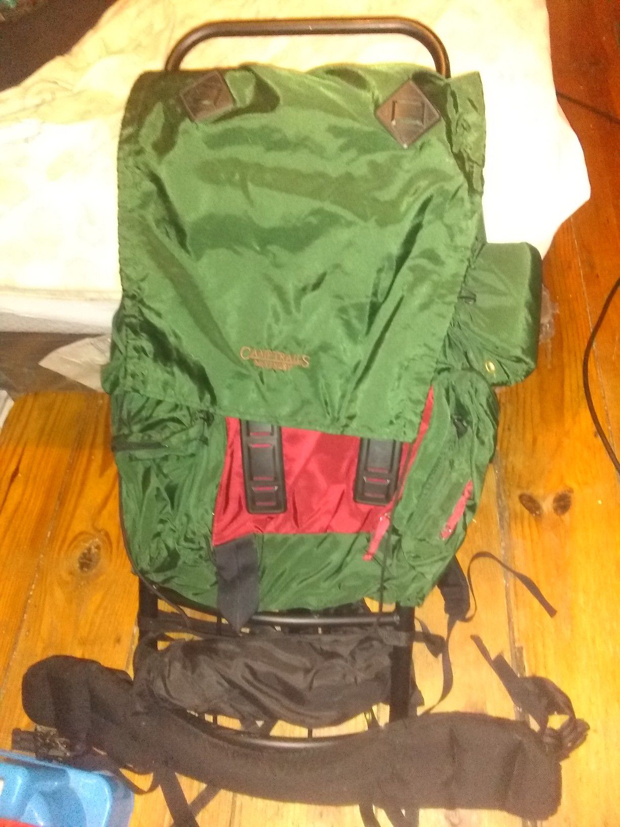 Large hiking camping backpack