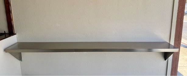 Stainless steel shelving  ( Qty: 2)
