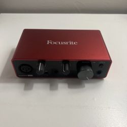 Focusrite Scarlet Interface 