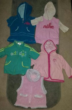 Girls 24 month/2t jacket lot