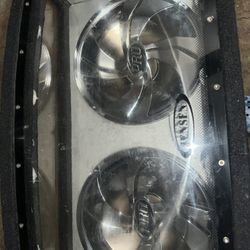 Two 12 In Jensen Pro Subwoofers In box /w Glass 100$