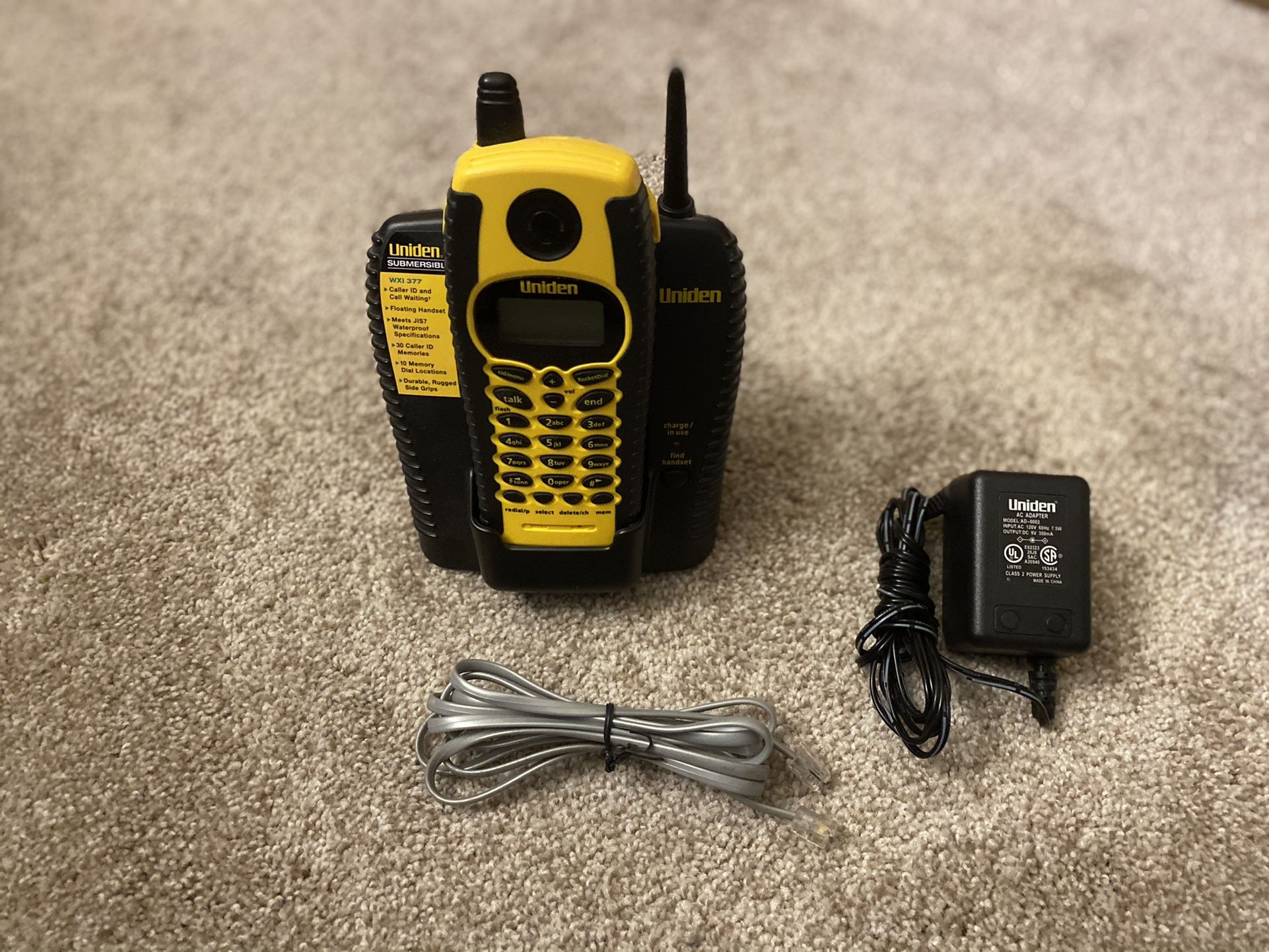Undien Submersible Cordless Phone
