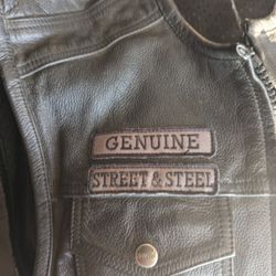 Leather Jacket Motorcycle (Medium)