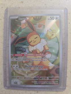 Eevee Pokemon Card