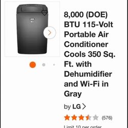 Lg Aire Acondicionado Portátil