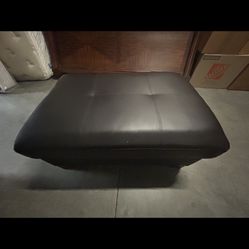 Free Leather Foot Rest Or Table 