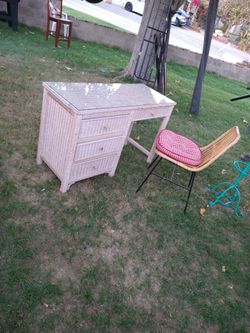 Henry Link Lexington Wicker Desk