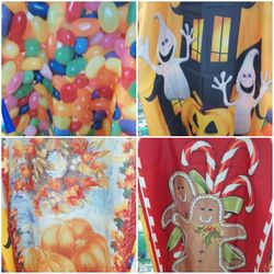 ASSORTED OUTDOOR DECORATIVE FLAGS