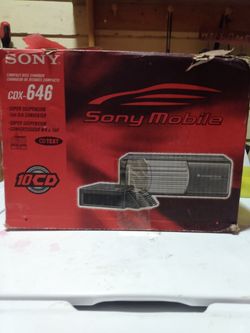 Vintage Sony CD Changer Mobile