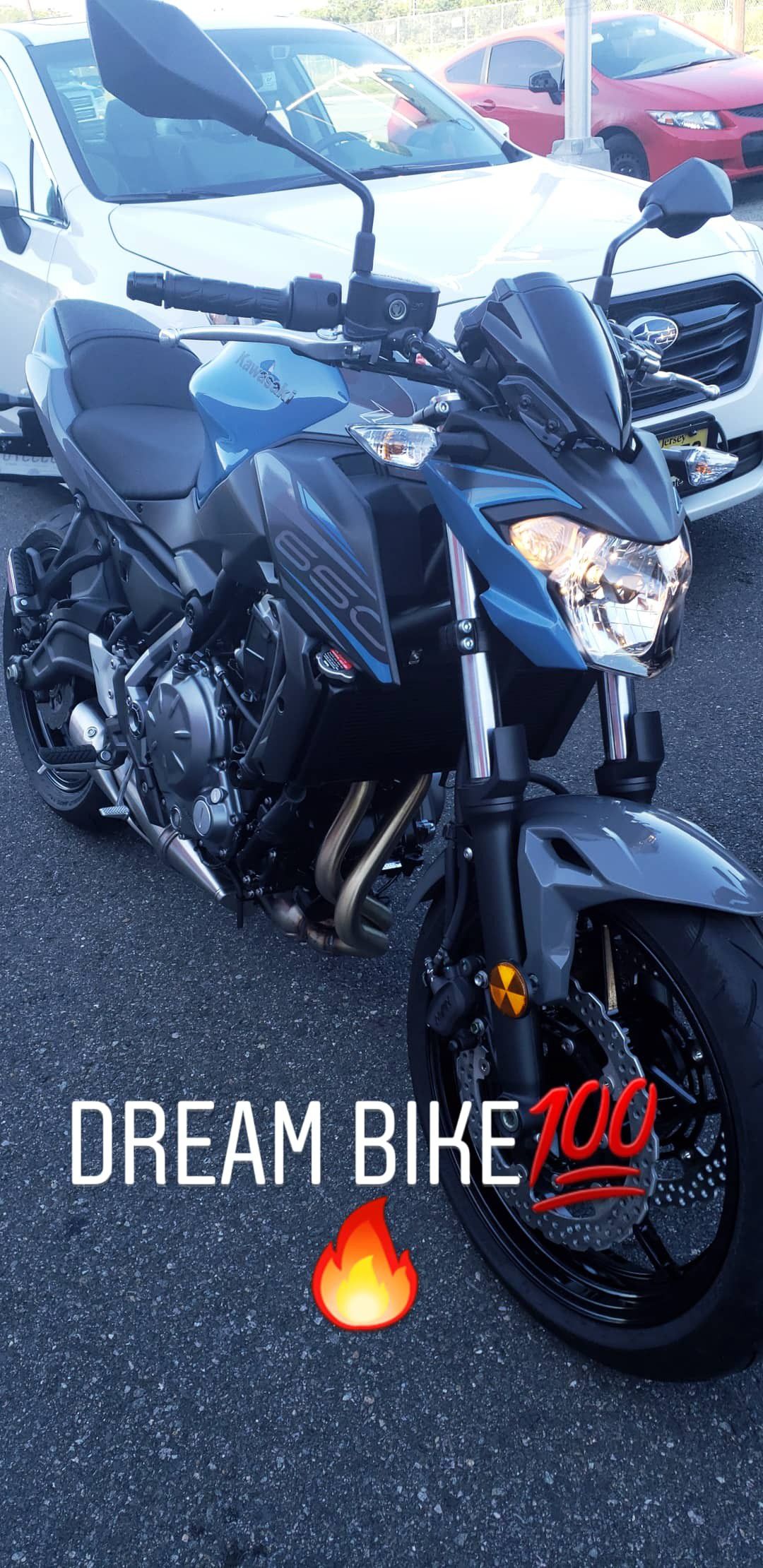 Kawasaki 2019 Storm Cloud Z650 Motorcycle