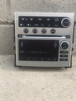 Sterio original de Infiniti g35 2006