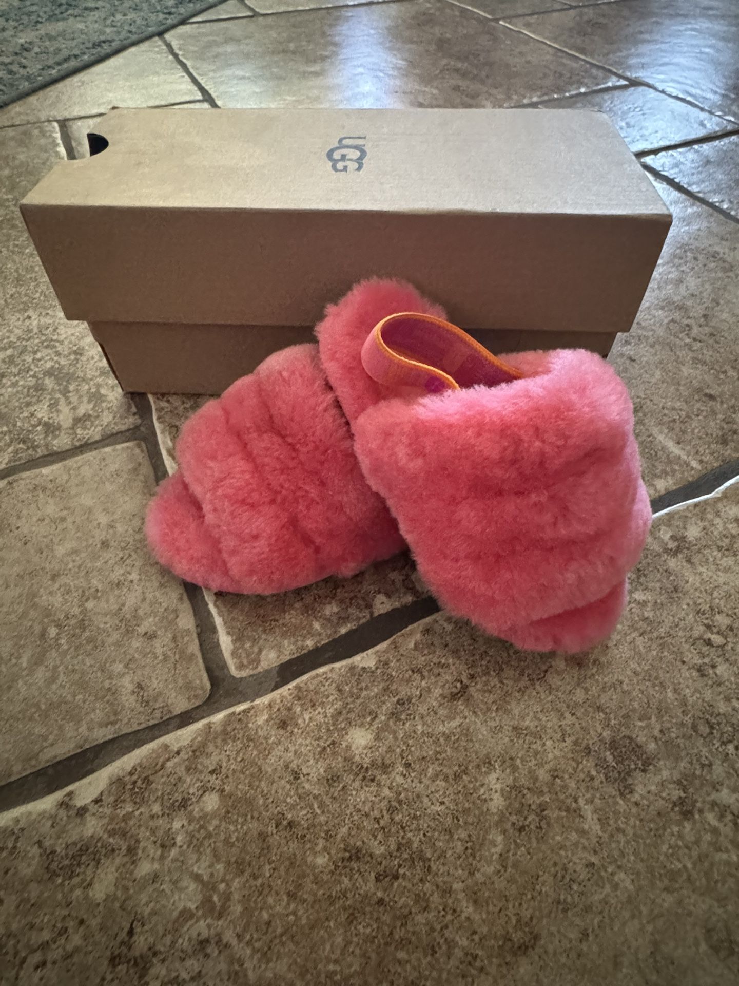 New Ugg Fluff Yeah Slippers For Toddler