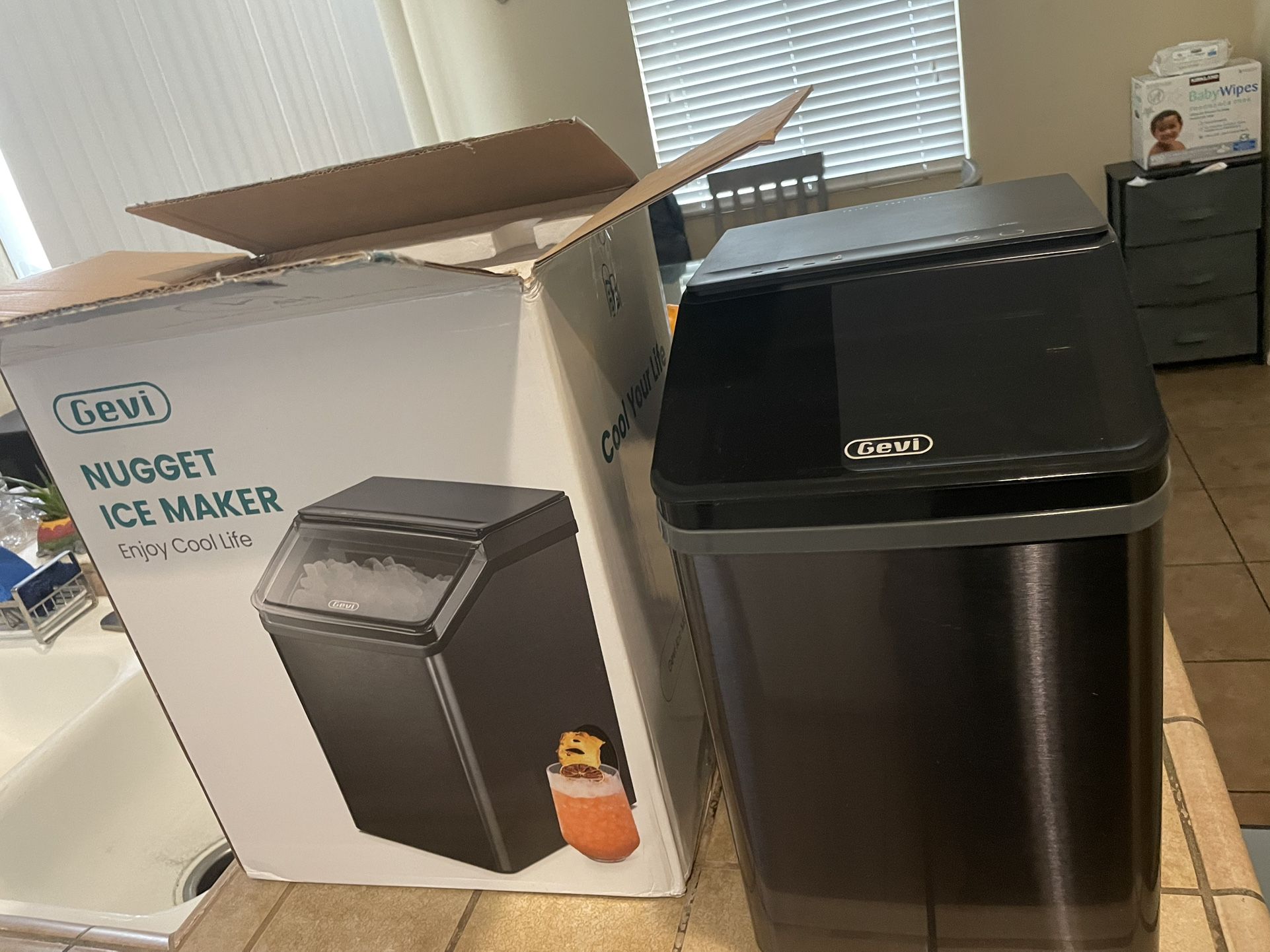 New ice machine