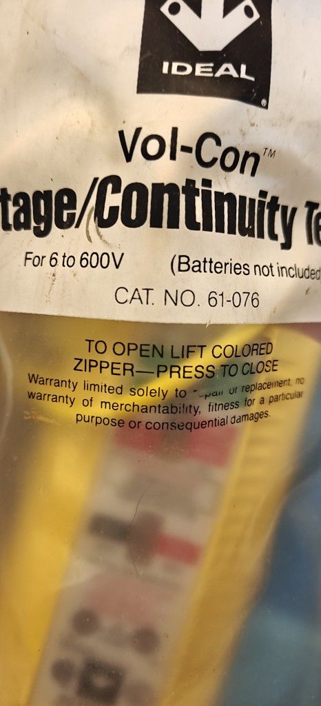 Ideal Industries Voltage/Continuity Tester