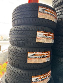 ✅📲205/45/16 vendo set de llantas nuevas Arroyo