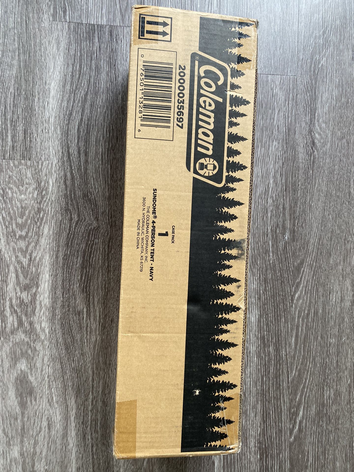 Coleman 4 Person Tent - Navy