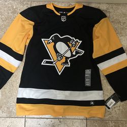 Adidas NHL Pittsburgh Penguins Authentic Hockey Jersey 252JA Men’s Size 46 NEW