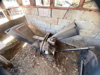 Wood chipper (tow behind mower)