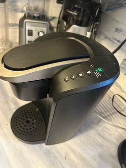 Coffee maker with pods