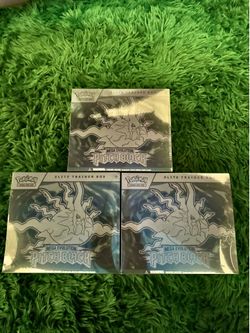 3 Pokemon Pitch Black Elite Trainer Box (ETB)