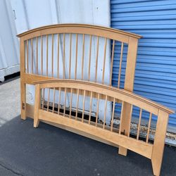 Birchwood queen, headboard & footboard