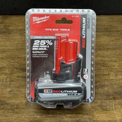 Milwaukee M12 XC High Output 5.0 Ah Battery