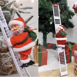 Electric Climbing Santa Claus Ladder