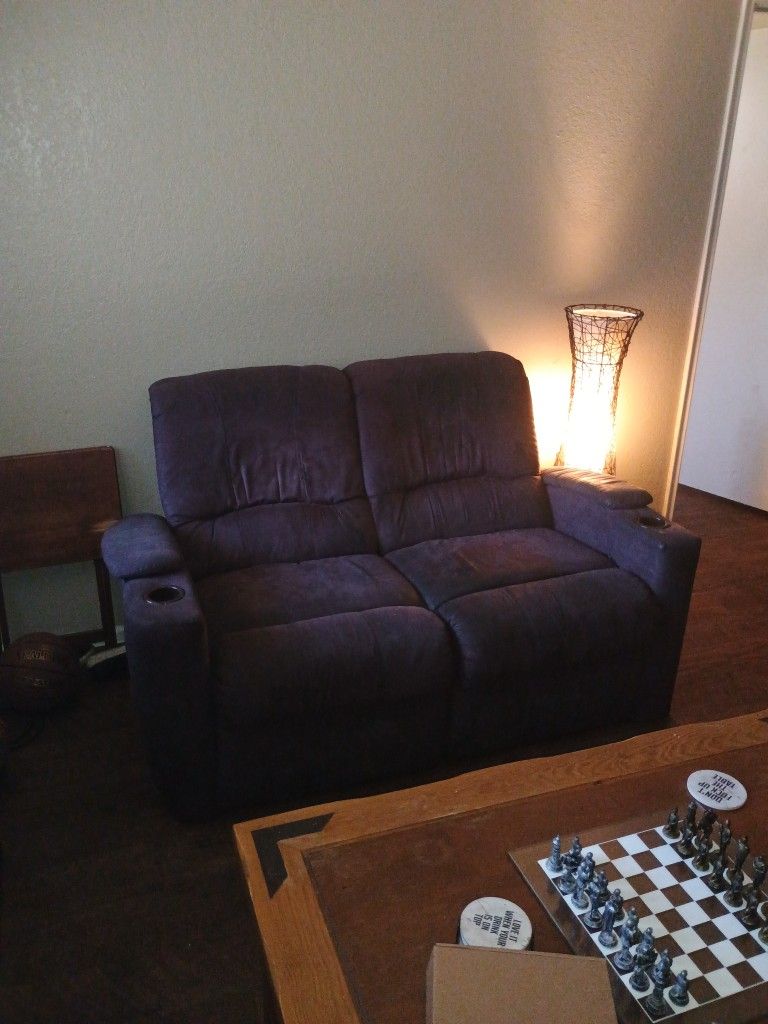 Purple Reclining Couches