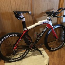 Specialized Sworks Transition Carbon TT / Tri Bike, size 52.6cm