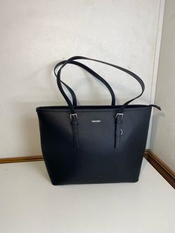 TANTOMI Structured Tote Bag for Women, Vegan Leather Satchel Handbag, Top Handl