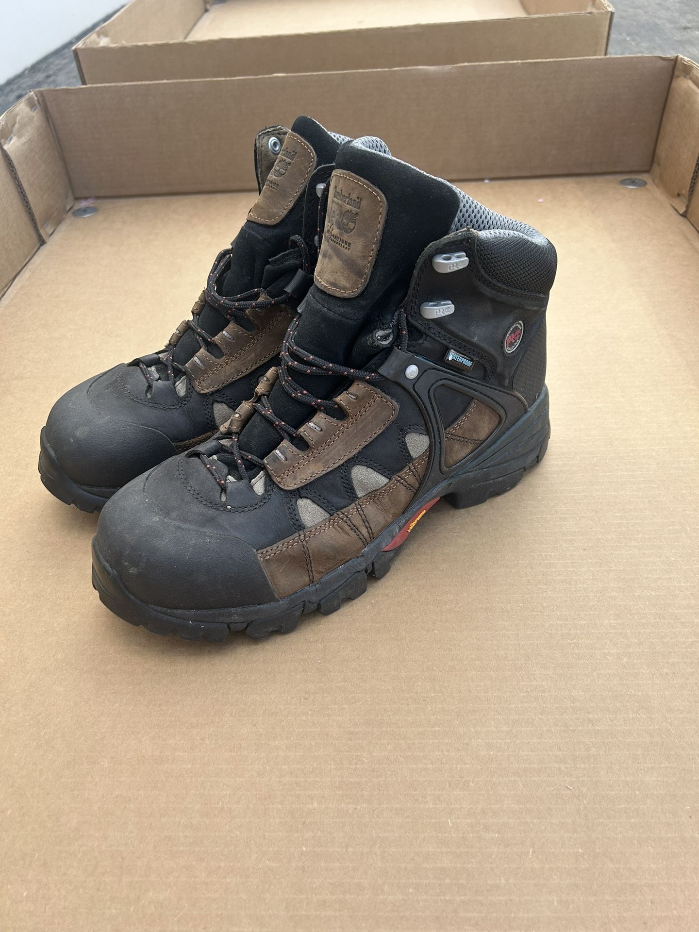 Steel Toe And Steel Shank Timberland Work Boots