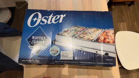 Oster buffet serves 2-in-1 versatility