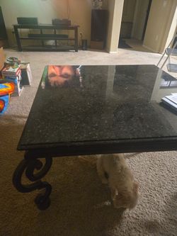 Marble table