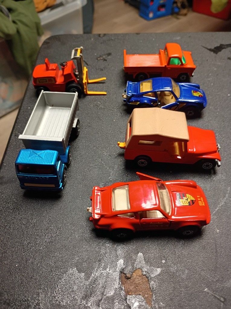 Vintage Matchbox Super Fast Cars