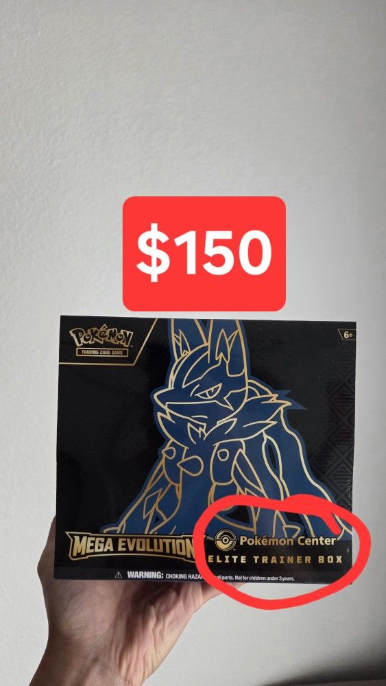 Mega Lucario Pokemon Center ETB