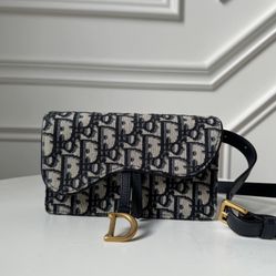 Dior Mini Belt Saddle Bag