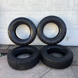 (4) 245/75R17 BFGOODRICH LT TIRES 200 FOR ALL 4 TIRES ✅🛞