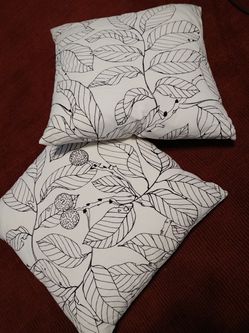Ikea Stockholm blad pillows 22"x22"