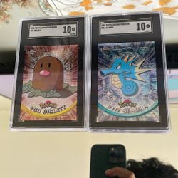 Pokemon Topps Chrome 2000 SGC 10 Bundle ✨🔥