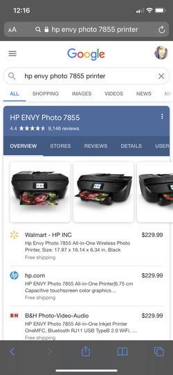 HP ENVY PHOTO 7855 new PRINTER