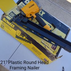 21" Plastic Round HEAD FRAMING NAILER