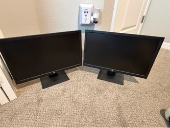 HP P204 / 19.5 inch pc monitor pair