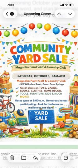 Yard sale free