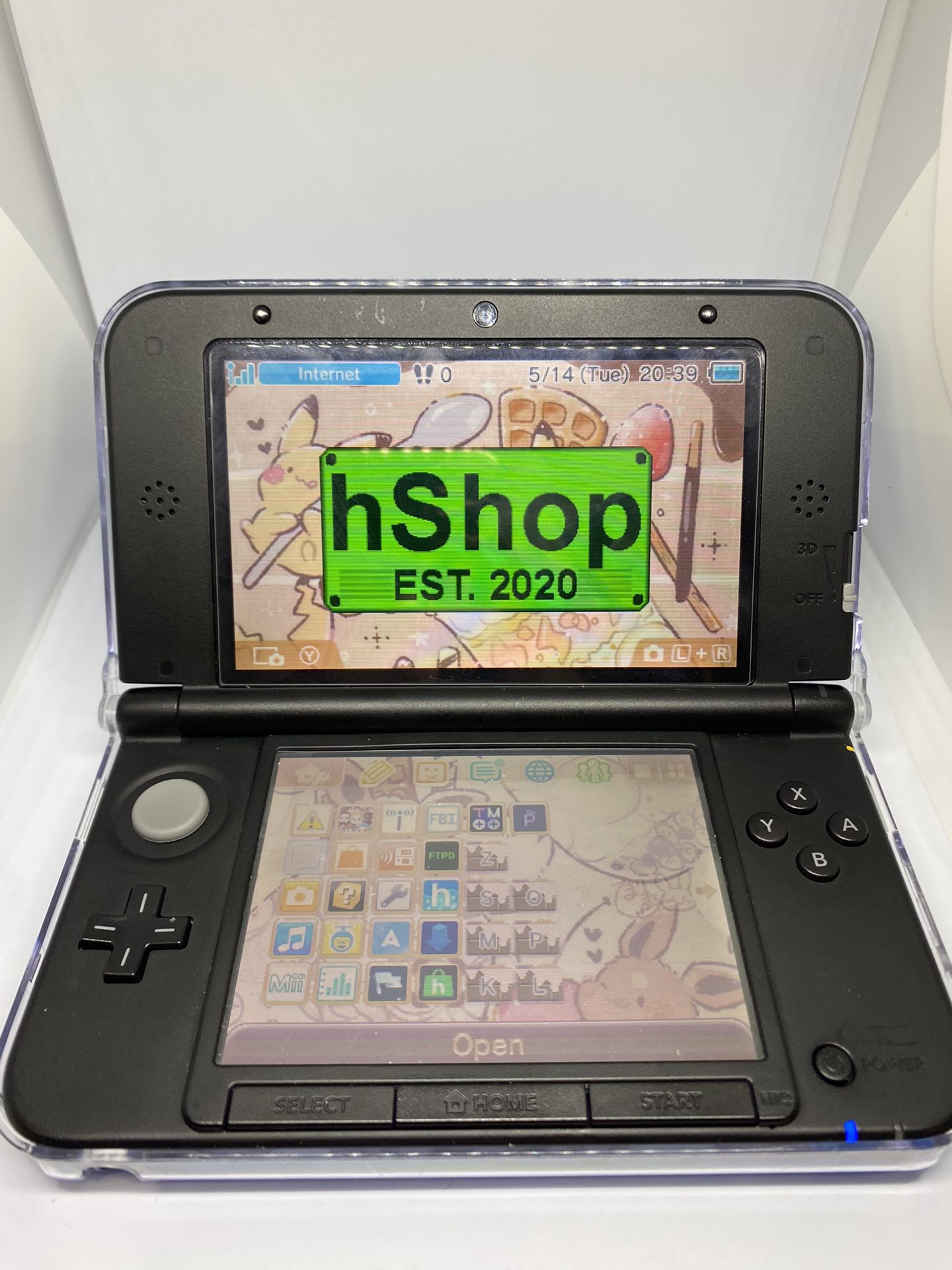 MODDED Blue 3DS XL (Comes with 100+ 3DS/ DS Games