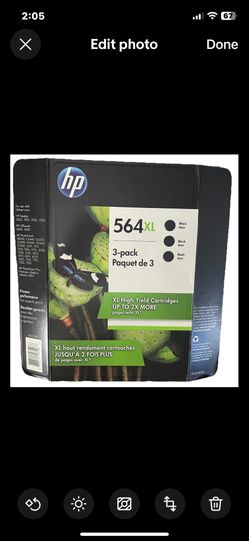 **Brand NEW** “3” Genuine HP 564XL Black Ink Cartridge(s) - Never Opened