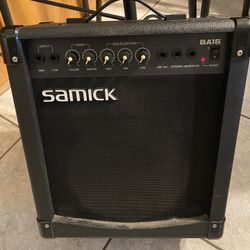 Samick BA15 Bass Amp