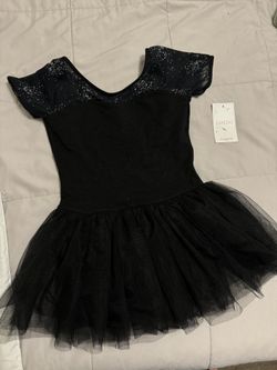Black ballet tutu dress