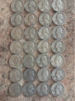 5 Troy Oz Silver – $7 Face 90% Junk Silver Quarters – No Tax