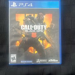 Call of Duty Black Ops 4