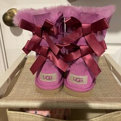 Little girls Bailey Bow  UGG Boots